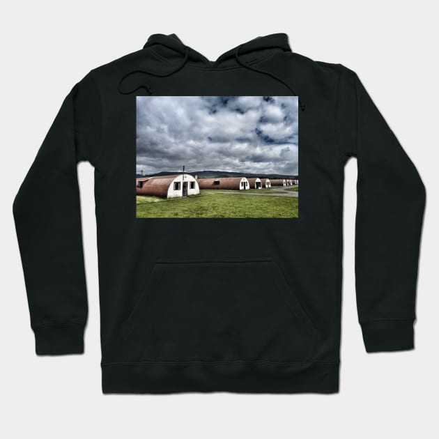 World war II POW camp Cultybraggan Camp near Crieff, west perthshire, Scotland Hoodie by richflintphoto